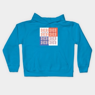 Royal pattern Kids Hoodie